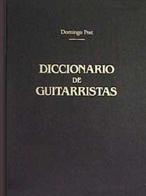 Обложка "Словаря гитаристов" (Diccionario de Guitarristas y Guitarreros)