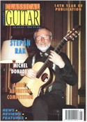 Штепану Раку - 50 лет. Журнал "Classical  Guitar", январь 1996, т. 14, номер 5. 