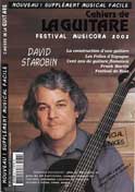 Д. Старобин на обложке журнала Cahiers De La Guitare, 2002 г.